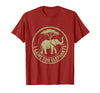 Mademark I Came For Elephants Safari Women Design T-Shirt - Men - Cranberry Red
