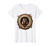Mademark Capuchin Monkey in Hollow Log Illustration T-Shirt - Women - White
