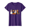 Golden Retriever Dog Ghost In Boo Sheet Women Men Funny Golden Retriever Dog Ghost in Boo Sheet Halloween T-Shirt - Purple