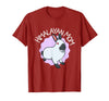 Himalayan Rabbit Mom T-Shirt in Cranberry Red