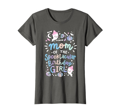 Faboolous Family Halloween Birthday Party Outfits Mom of the Spooktacular Birthday Girl Halloween Family T-Shirt