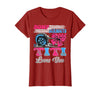 Gender Reveal Family Matching Burnouts or Bows Titi Loves You Gender Reveal Party T-Shirt - Cranberry Red