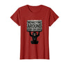 Mademark Monkeying Around Stone Cold Sober Design T-Shirt - Women - Cranberry Red