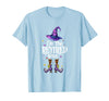 Funny Quote Horror Costume Party Family Friends I'm The Retired Witch Spooky Scary Halloween Retiree Women T-Shirt - Baby