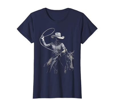 Cowgirl Western Rodeo Rodeo Cowgirl Western Horse T-Shirt