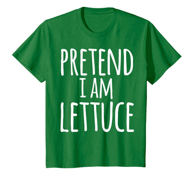 Funny Lazy Easy Halloween Quick Costume Matching Funny Easy Lazy Halloween Pretend I AM Lettuce Costume T-Shirt