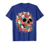 TS - SHOP - Kitty Skeleton Halloween Costume Idea Cat Skull - Kitty Skeleton Halloween Costume Idea T-Shirt - Royal Blue