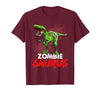 Dinosaur T Rex Zombie Saurus Halloween Kids Boys Zombie Saurus Skeleton Dinosaur T Rex Zombie Halloween Boys T-Shirt -
