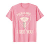 Ultrasound Tech Halloween Spooky Sonographer Gift Ultrasound Tech Xray Technician Spooky Sonographer Halloween T-Shirt - Pink