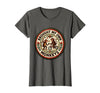 Mademark Brought My Own Monkeys Circus Humor Design T-Shirt - Women - Asphalt Grey
