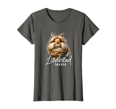 Lionhead Rabbit Mom Photo T-Shirt