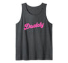 Gay Daddy Gay Pride LGBT Gay Pride LGBT Pink Bear Gay Daddy Tank Top - Dark Heather Grey