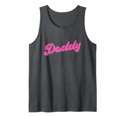 Gay Pride LGBT Pink Bear Gay Daddy Tank Top