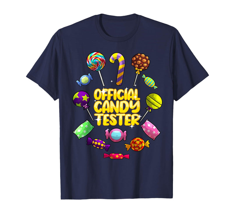 Funny Candy Lovers Gift Chocolate Candies Clothing Cool Candy for Boys Girls Kids Bar Lollipop Halloween Sweets T-Shirt -
