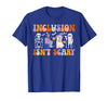 Halloween Applied Behavior Analysis Ghost Groovy Spooky ABA Therapist Halloween Groovy ABA Therapy T-Shirt - Royal Blue