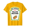 Halloween 2025 Condiments Couples Costume Sauce Yellow Mustard DIY Halloween Costume Matching Groupe Mustard T-Shirt -
