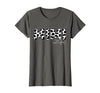 Cow Print Matching Family Apparel Mimi Life Cow Print Family Matching T-Shirt - Asphalt Grey