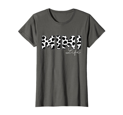 Mimi Life Cow Print Family Matching T-Shirt
