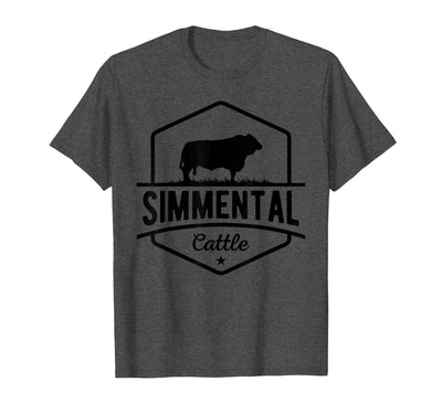 Simmental Cattle Cow Farmer T-Shirt