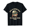 Funny Outdoor Anglers & Fisherman Designs Catch Fish and Laugh Hard with This Fishing Pun T-Shirt - Black