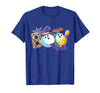 Bowling Boo Creepy Halloween Costume Pumpkin Bowling Lover T-Shirt - Royal Blue