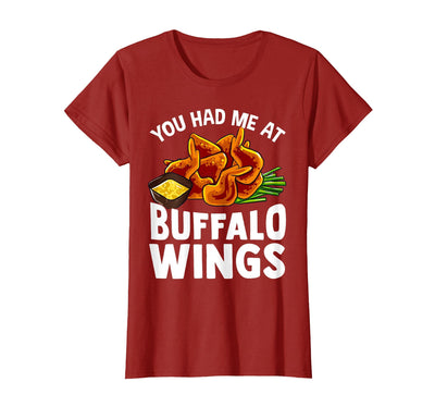 Cow Buffalo Wings Funny Appetizer T-Shirt