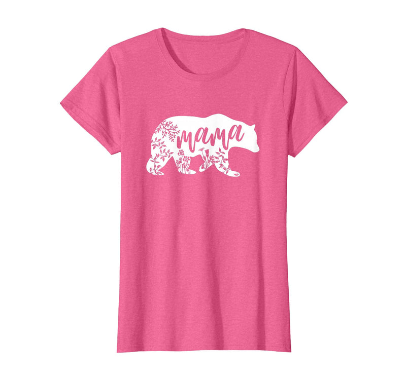 Mama Bear Clothing Co Mama Bear T-Shirt for Women T-Shirt - Pink Heather