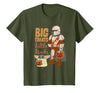Star Wars Grogu The Mandalorian Halloween Big Treats T-Shirt - Olive Green