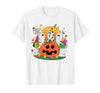 Funny Halloween gift tee Welcome Great Pumpkin Boo Witch Pumpkin Halloween T-Shirt - White