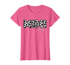 Cow Print Matching Family Apparel Mimi Life Cow Print Family Matching T-Shirt - Pink Heather