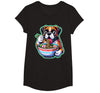 Noodle Ramen Boxer Dog Kawaii Anime Boxer Dog Ramen T-Shirt - Black