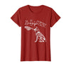 Skeleton Hand Dog Boop - German Shepherd Lovers Skeleton Hand Touch Nose German Shepherds Boop Dog Halloween T-Shirt -