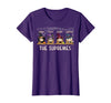RBG Supremes Court cute gift THE SUPREMES Halloween Cute Woman Supreme Court Justices RBG T-Shirt - Purple