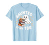 Halloween Student Books Lovers Haunted By My TBR Haunted By My TBR Cute Ghost Book Reading Teacher Halloween T-Shirt - Baby