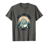 Mademark Sea Cow Vibes Only Manatee Design T-Shirt - Asphalt Grey
