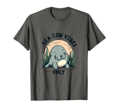 Mademark Sea Cow Vibes Only Manatee T-Shirt