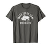 Campus Lab West Texas A&M WTAMU Buffaloes Large T-Shirt - Asphalt Grey