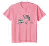 Funny Halloween Dog Lovers Gift Tees Skeleton Dogs Funny Skeleton Chasing Goldendoodle Dog Halloween Dogs Lover T-Shirt -