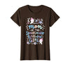 Faboolous Family Halloween Birthday Party Outfits Mom of the Spooktacular Birthday Girl Halloween Family T-Shirt - Brown