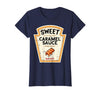 Halloween Shirts For Women Men Kids Boys Girls Halloween Caramel Sauce Funny Food Costume Women Men Kids T-Shirt - Navy Blue