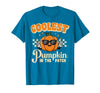Halloween Shirts For Women Men Kids Boys Girls Halloween Coolest Pumpkin in Patch Costume Boys Kids Youth T-Shirt - Sapphire
