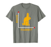 Wittgensteins Rabbit Duck Illusion Physics Nerd Math Geek T-Shirt in Olive Heather