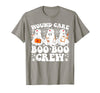 Wound Care Nurse Boo Boo Crew Halloween Wound Care Boo Boo Crew Nurse Funny Ghost Halloween Nurse T-Shirt - Slate Grey