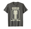 Humor Head Halloween Party Fun Guess What I Need Head Graphic T-Shirt - Asphalt Grey