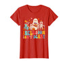 Inclusion Matters Tees Halloween Sped Teacher Kids Inclusion Isn't Scary Ghost Mummy Halloween SLP Sped Teacher T-Shirt - Red