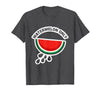 Mademark Men's Watermelon Only Cute Watermelon Fruit Lover Halloween T-Shirt - Dark Heather Grey