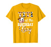 Titi of The Birthday Boy Cow Farm 1St Birthday Boy T-Shirt - Golden Yellow