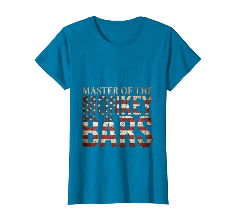 Mademark Master of the Monkey Bars 5th Grade Design T-Shirt - Women - Sapphire Blue