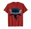 Mademark Gentle Giant of the Sea Whale Shark Design T-Shirt - Cranberry Red