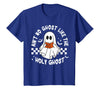 Funny Ain't No Ghost Like The Holy Ghost Christian Halloween T-Shirt - Royal Blue